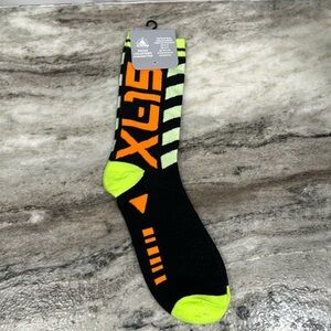 Disney Parks Star Command XL-15 Buzz Lightyear 1 PAIR Crew Socks Size 6-12 NEW